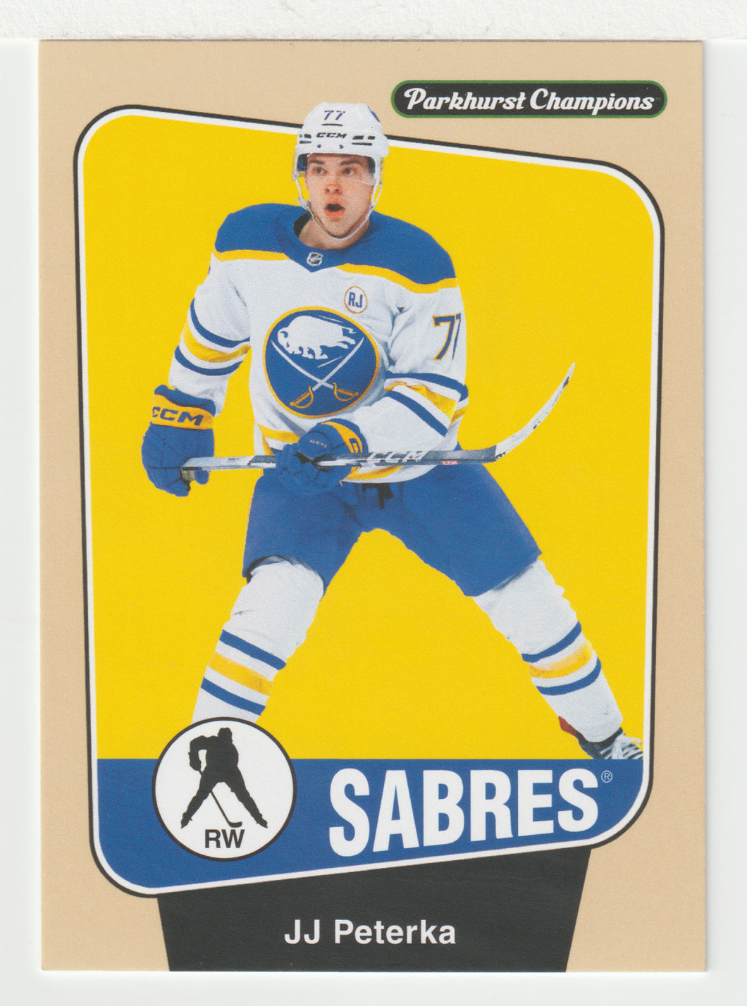 JJ Peterka - Buffalo Sabres (NHL Hockey Card) 2024-25 Parkhurst Champions # 69 Mint