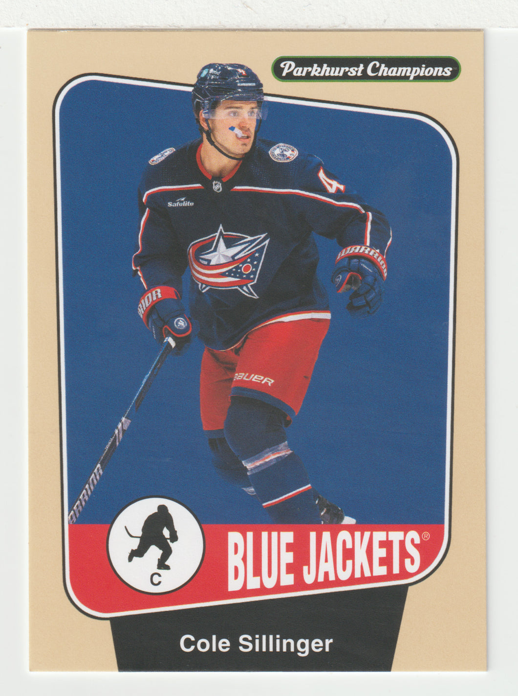 Cole Sillinger - Columbus Blue Jackets (NHL Hockey Card) 2024-25 Parkhurst Champions # 75 Mint