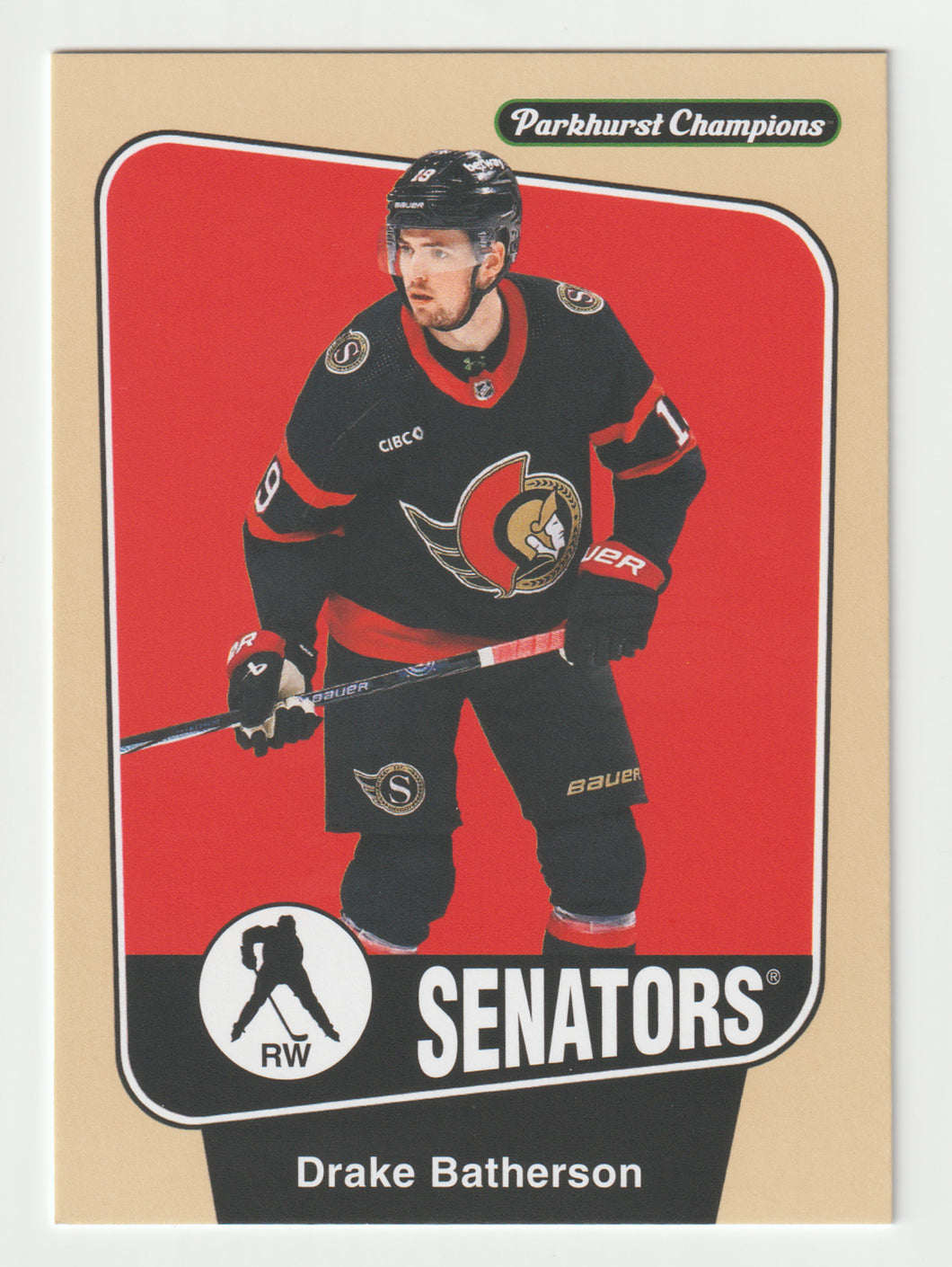 Drake Batherson - Ottawa Senators (NHL Hockey Card) 2024-25 Parkhurst Champions # 96 Mint