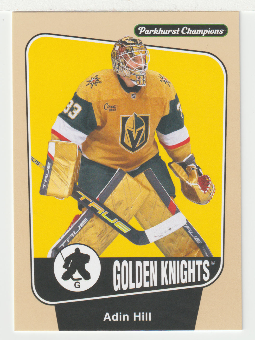 Adin Hill - Vegas Golden Knights (NHL Hockey Card) 2024-25 Parkhurst Champions # 99 Mint