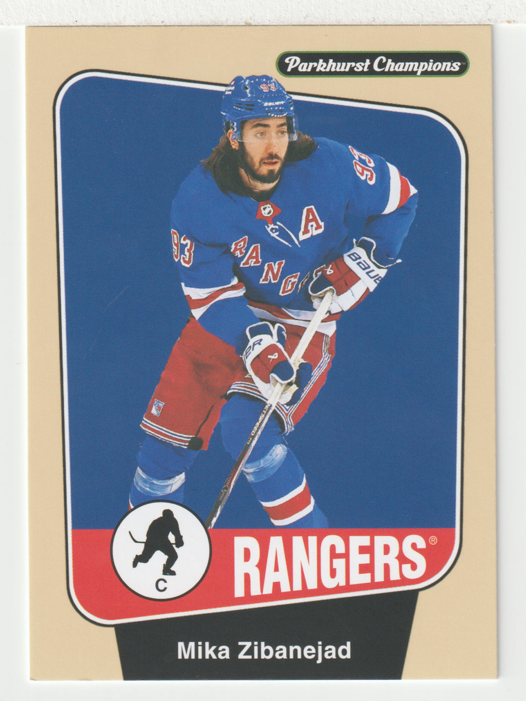 Mika Zibanejad - New York Rangers (NHL Hockey Card) 2024-25 Parkhurst Champions # 102 Mint