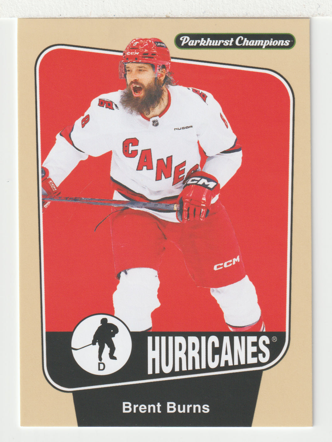 Brent Burns - Carolina Hurricanes (NHL Hockey Card) 2024-25 Parkhurst Champions # 112 Mint
