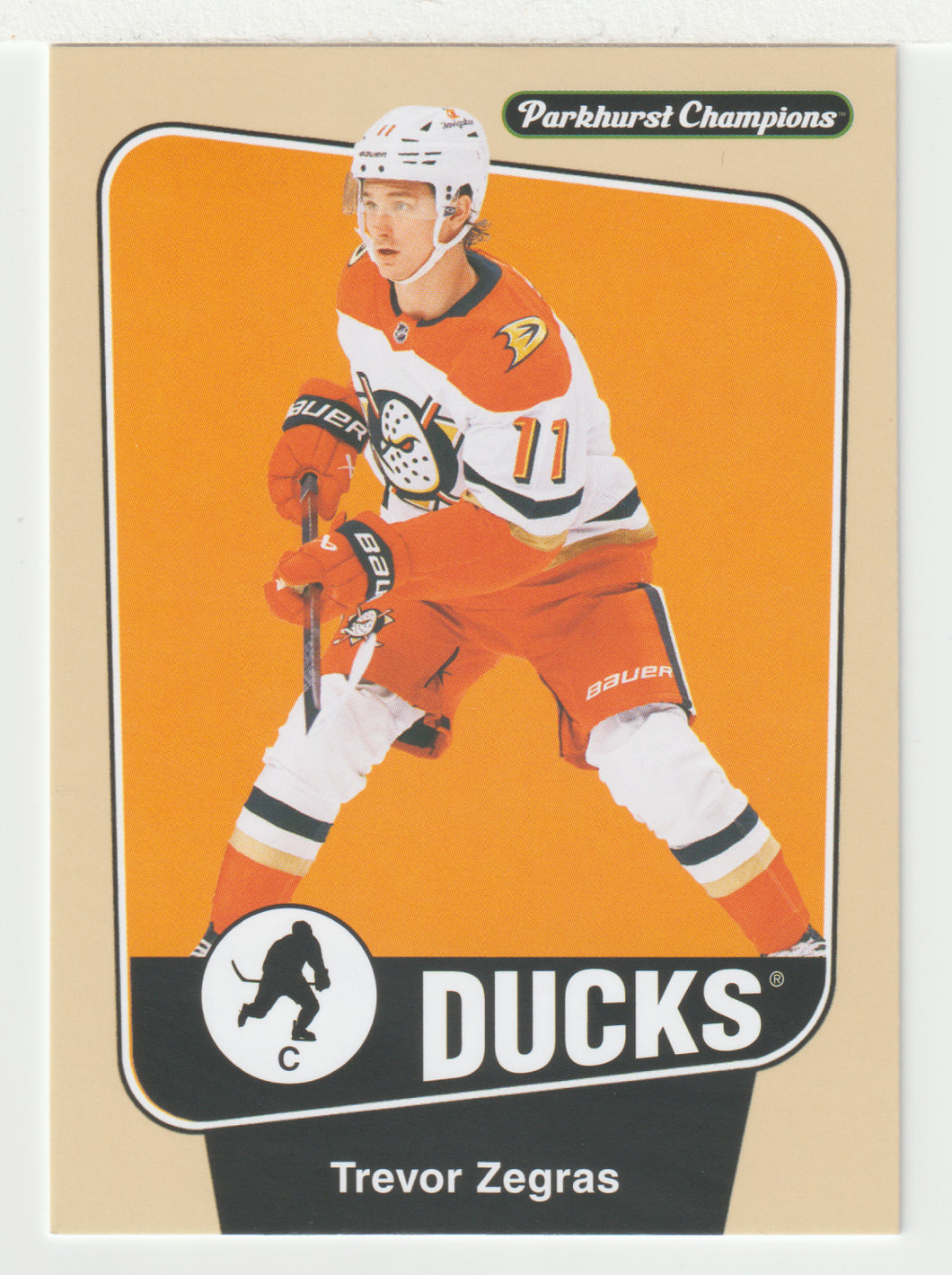 Trevor Zegras - Anaheim Ducks (NHL Hockey Card) 2024-25 Parkhurst Champions # 119 Mint