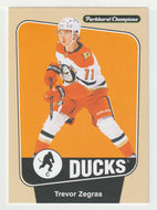 Trevor Zegras - Anaheim Ducks (NHL Hockey Card) 2024-25 Parkhurst Champions # 119 Mint