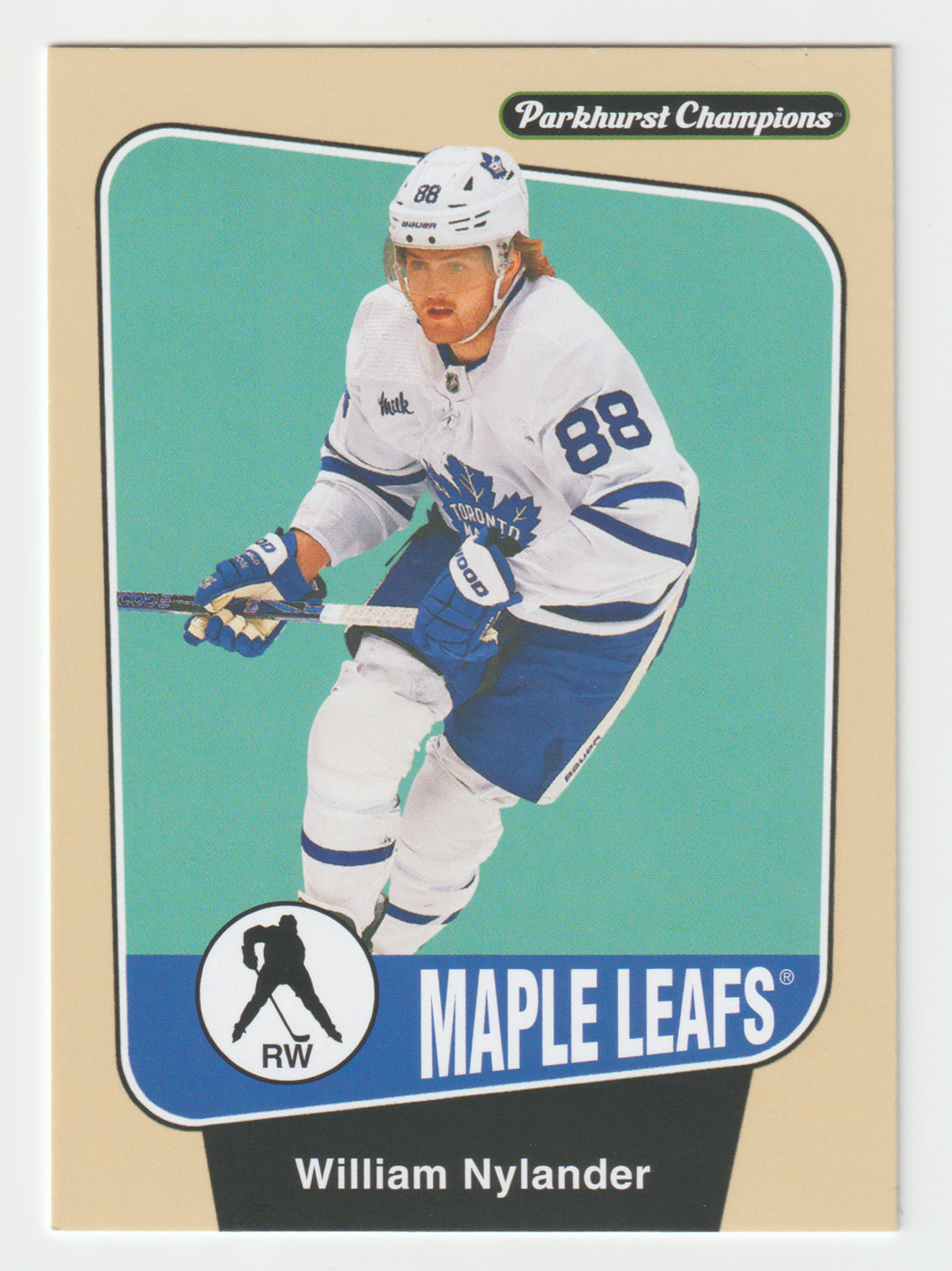 William Nylander - Toronto Maple Leafs (NHL Hockey Card) 2024-25 Parkhurst Champions # 123 Mint
