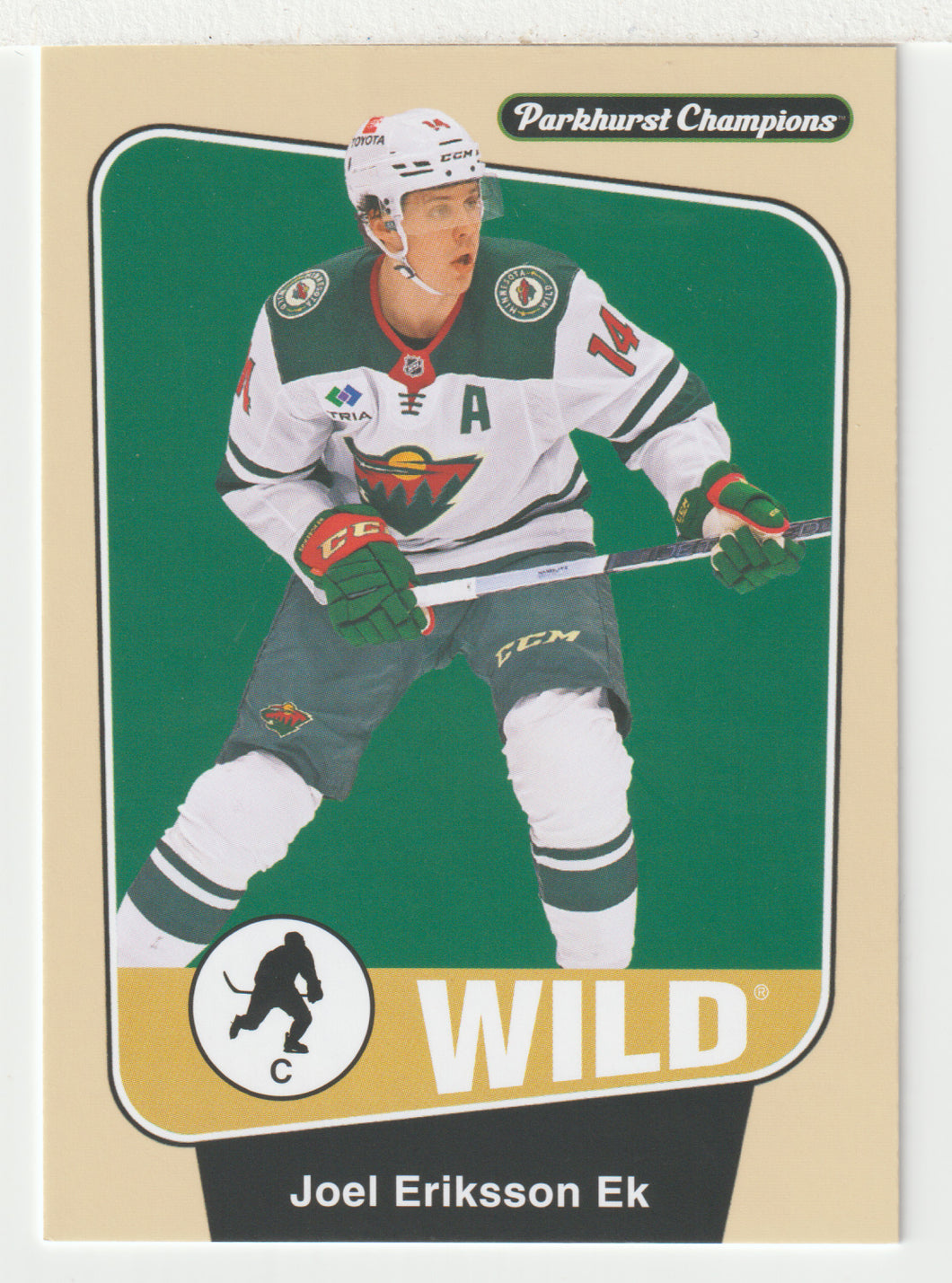 Joel Eriksson Ek - Minnesota Wild (NHL Hockey Card) 2024-25 Parkhurst Champions # 124 Mint