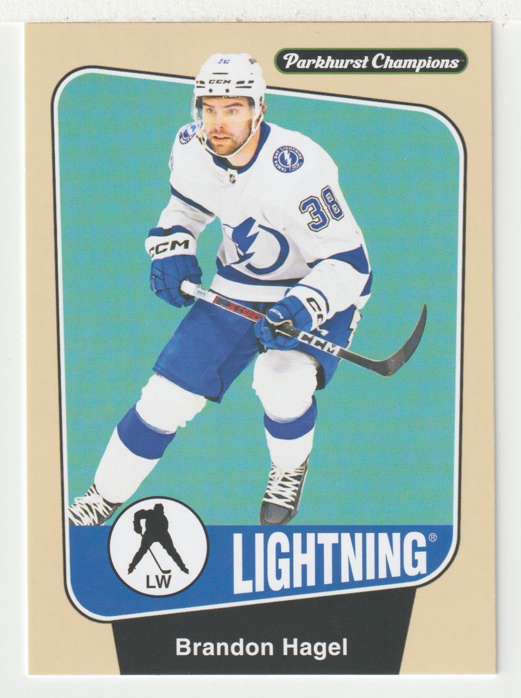 Brandon Hagel - Tampa Bay Lightning (NHL Hockey Card) 2024-25 Parkhurst Champions # 130 Mint