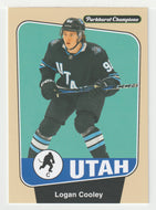 Logan Cooley - Utah Hockey Club (NHL Hockey Card) 2024-25 Parkhurst Champions # 143 Mint