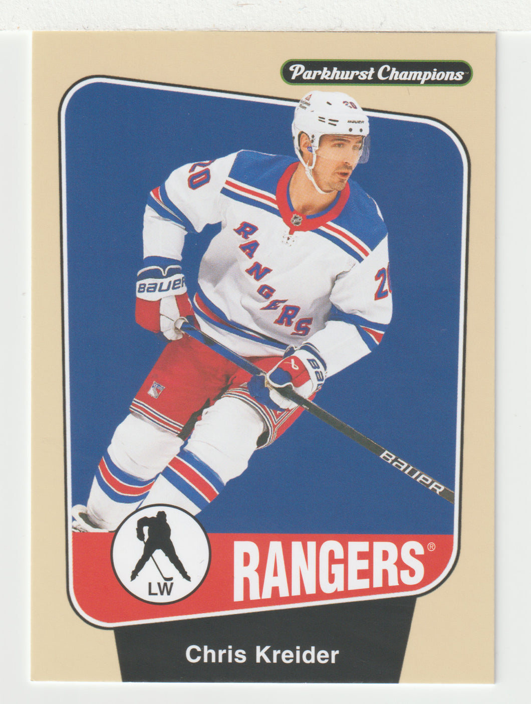 Chris Kreider - New York Rangers (NHL Hockey Card) 2024-25 Parkhurst Champions # 145 Mint