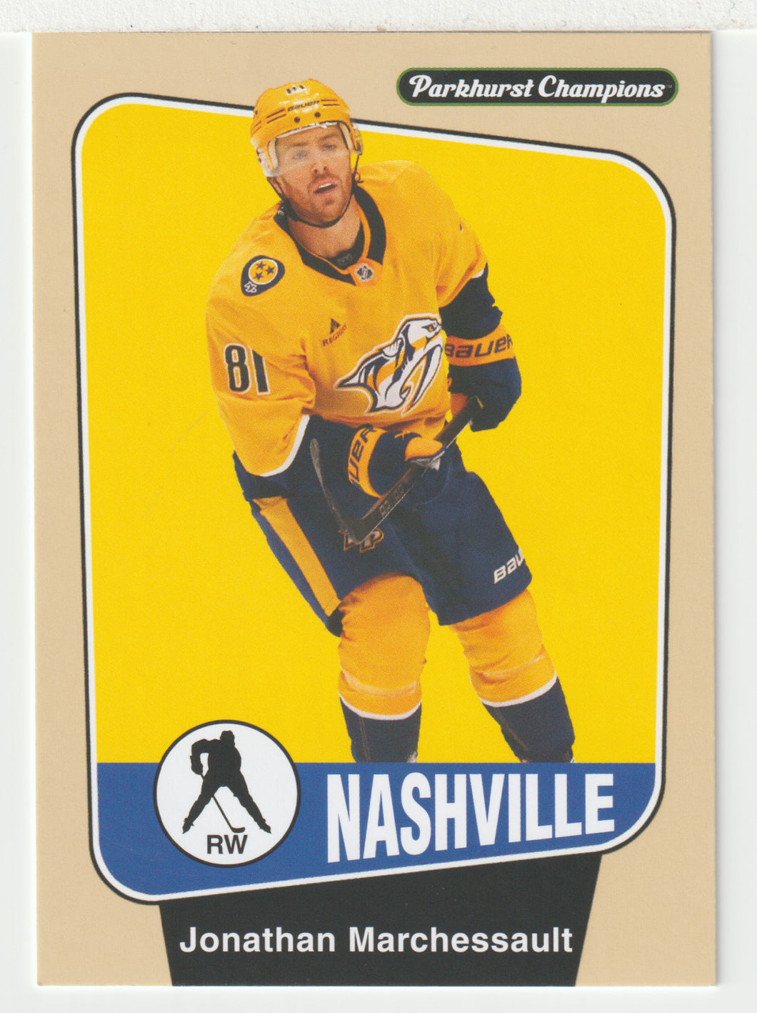 Jonathan Marchessault - Nashville Predators (NHL Hockey Card) 2024-25 Parkhurst Champions # 152 Mint