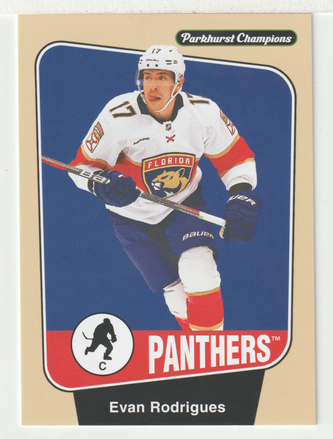Evan Rodrigues - Florida Panthers (NHL Hockey Card) 2024-25 Parkhurst Champions # 156 Mint