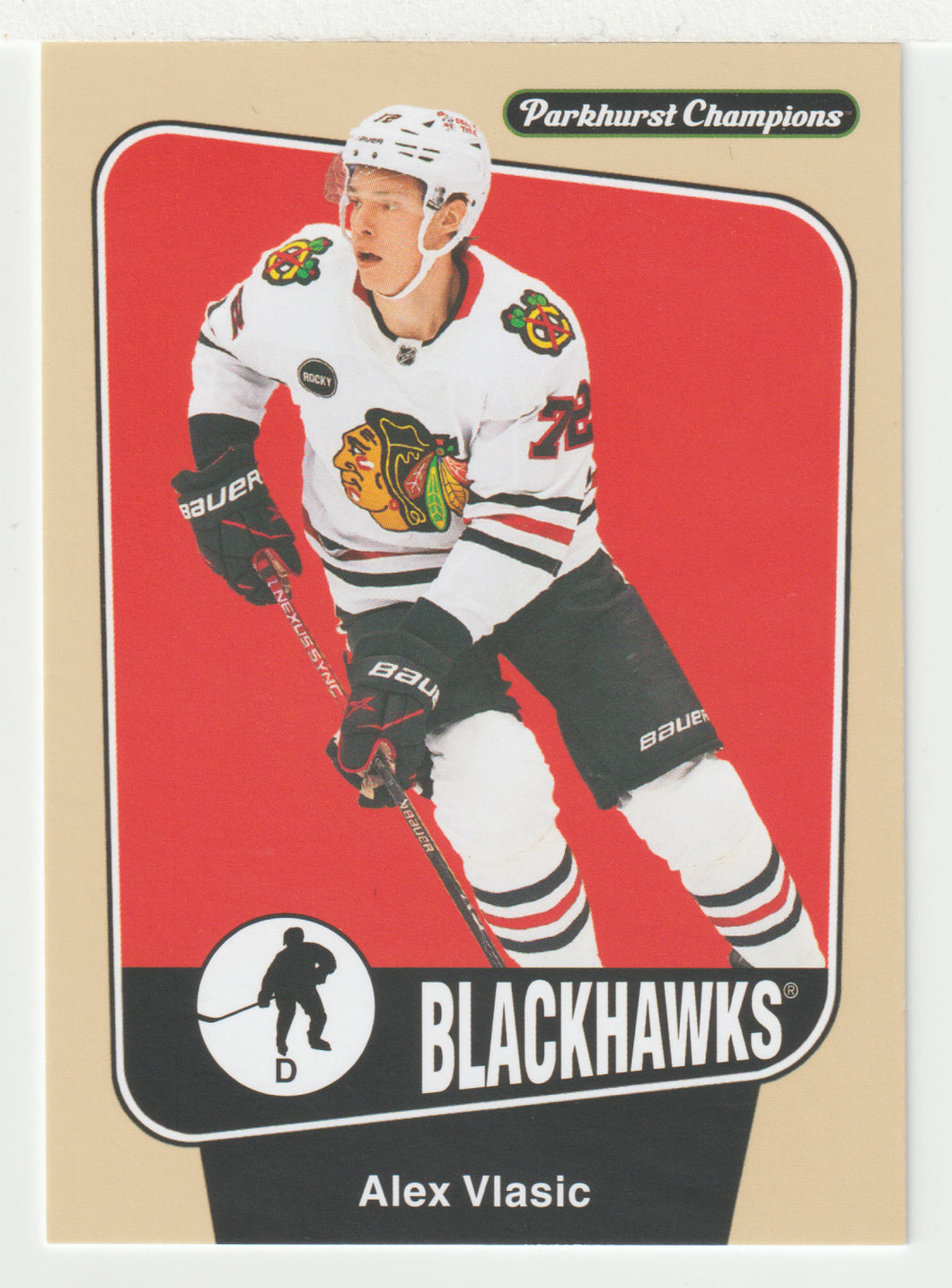 Alex Vlasic - Chicago Blackhawks (NHL Hockey Card) 2024-25 Parkhurst Champions # 161 Mint