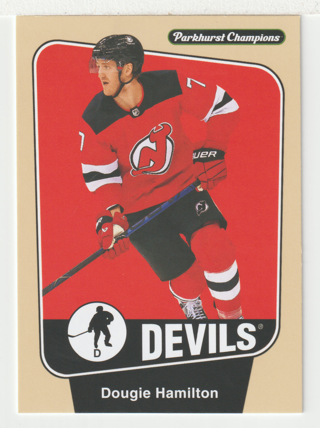 Dougie Hamilton - New Jersey Devils (NHL Hockey Card) 2024-25 Parkhurst Champions # 166 Mint