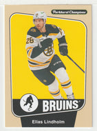 Elias Lindholm - Boston Bruins (NHL Hockey Card) 2024-25 Parkhurst Champions # 170 Mint