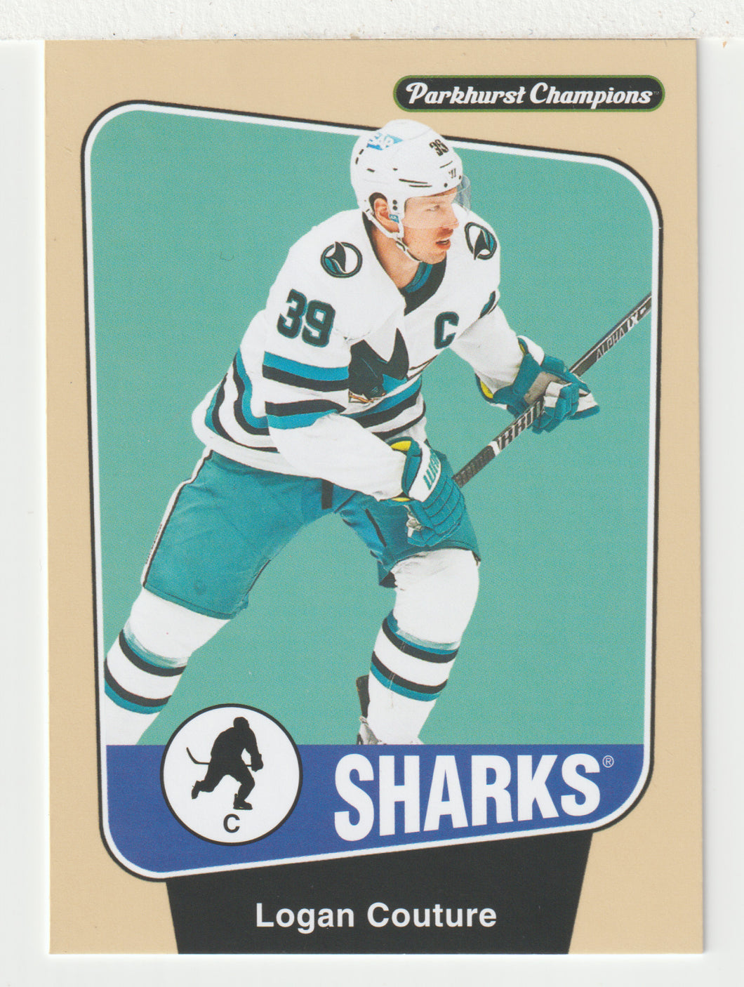 Logan Couture - San Jose Sharks (NHL Hockey Card) 2024-25 Parkhurst Champions # 179 Mint