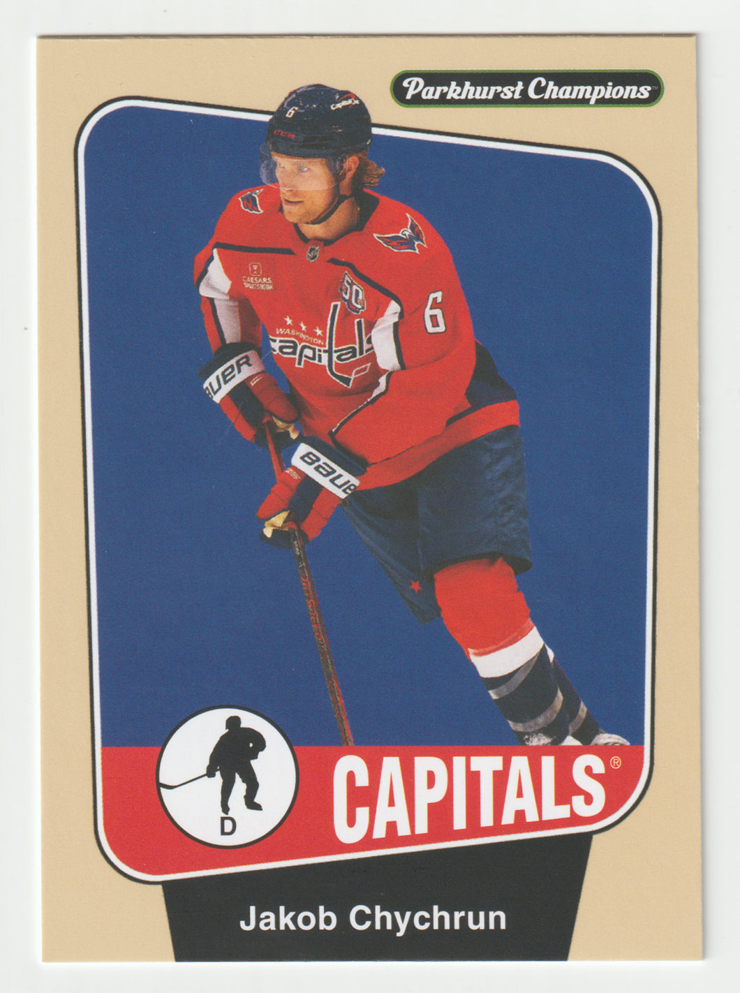 Jakob Chychrun - Washington Capitals (NHL Hockey Card) 2024-25 Parkhurst Champions # 181 Mint