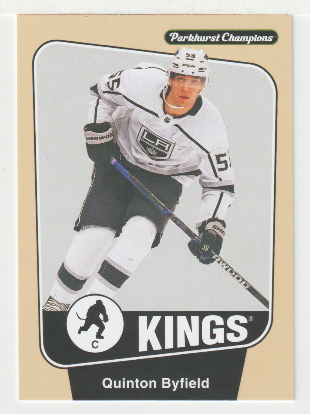 Quinton Byfield - Los Angeles Kings (NHL Hockey Card) 2024-25 Parkhurst Champions # 182 Mint
