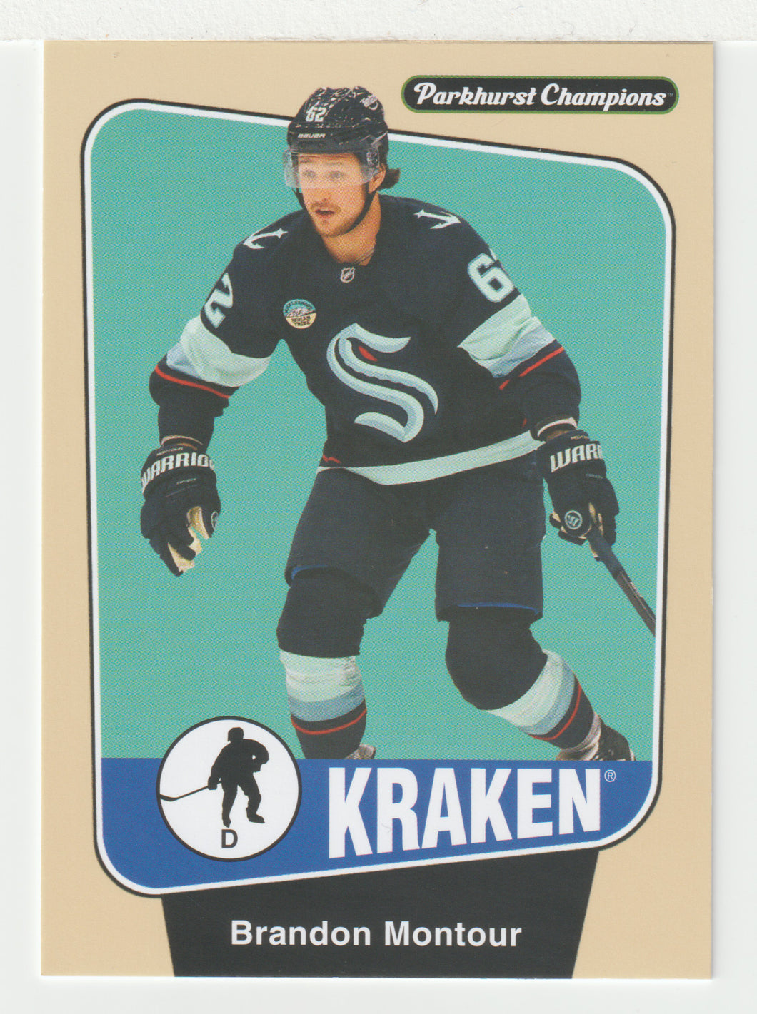 Brandon Montour - Seattle Kraken (NHL Hockey Card) 2024-25 Parkhurst Champions # 193 Mint