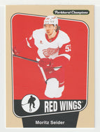 Moritz Seider - Detroit Red Wings (NHL Hockey Card) 2024-25 Parkhurst Champions # 195 Mint