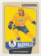 Luke Evangelista - Nashville Predators (NHL Hockey Card) 2024-25 Parkhurst Champions # 197 Mint