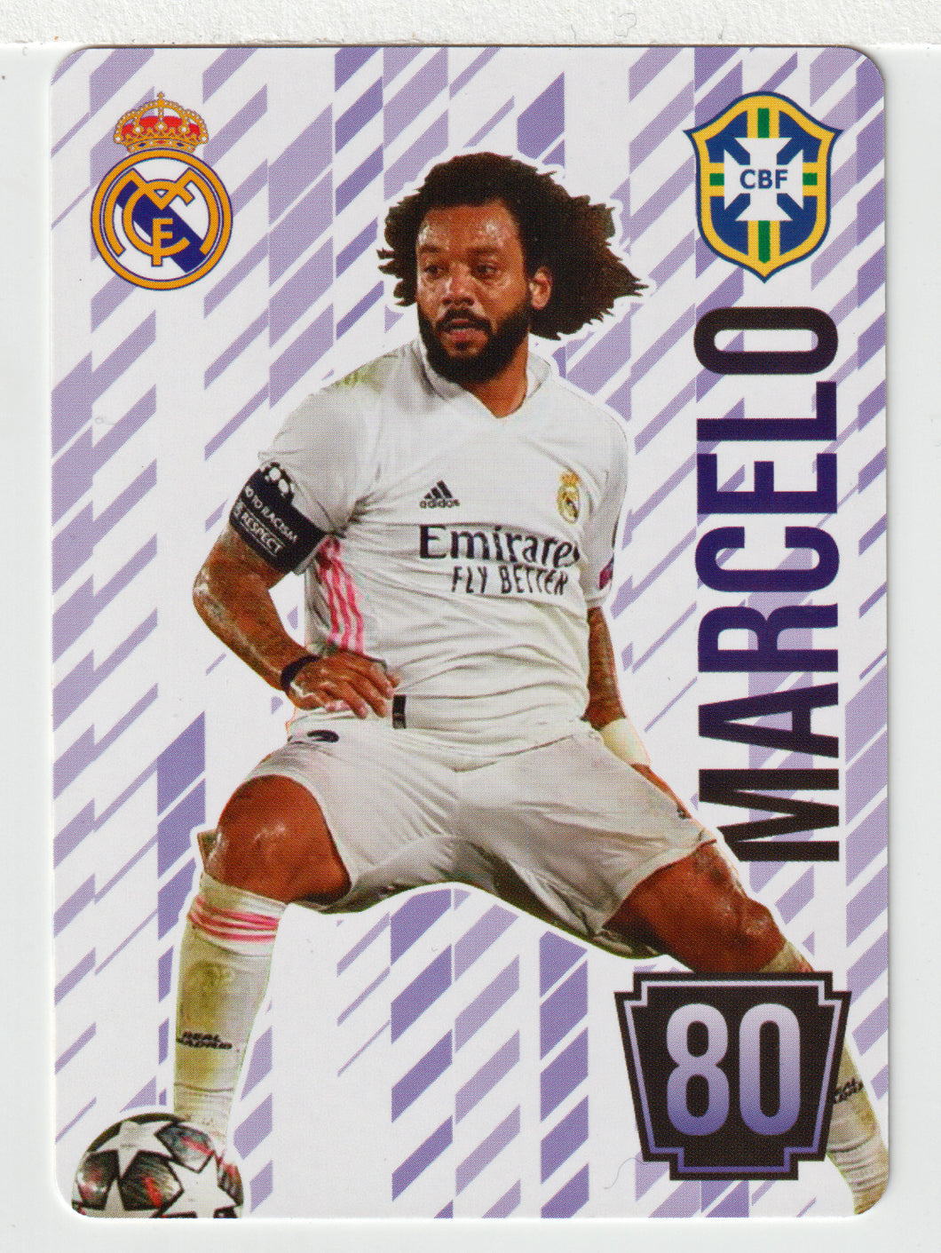 Marcelo - Real Madrid CF (Soccer Trading Card) 2024-25 Grass Games # 80 Points - Mint
