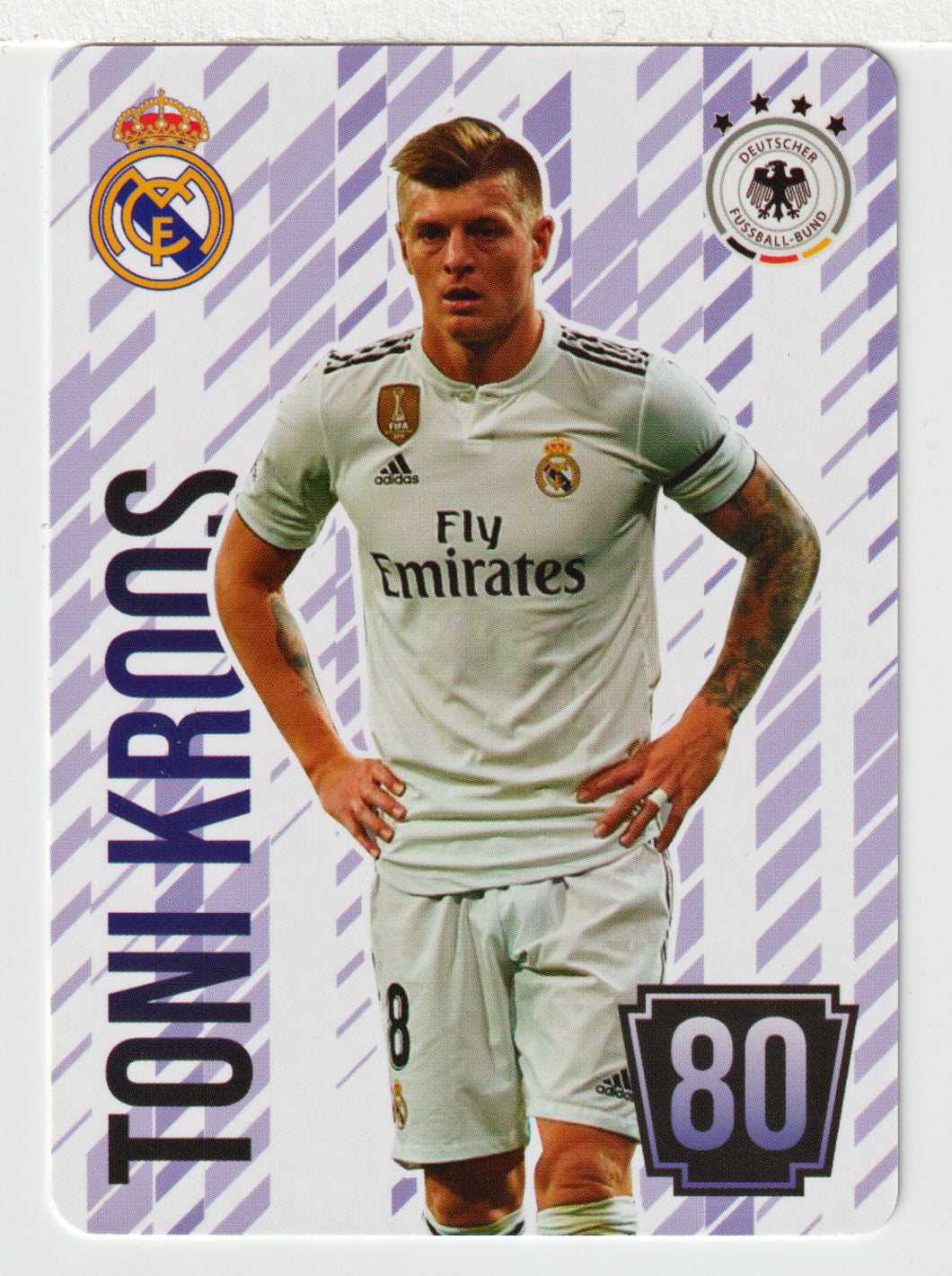 Toni Kroos - Real Madrid CF (Soccer Trading Card) 2024-25 Grass Games # 80 Points - Mint