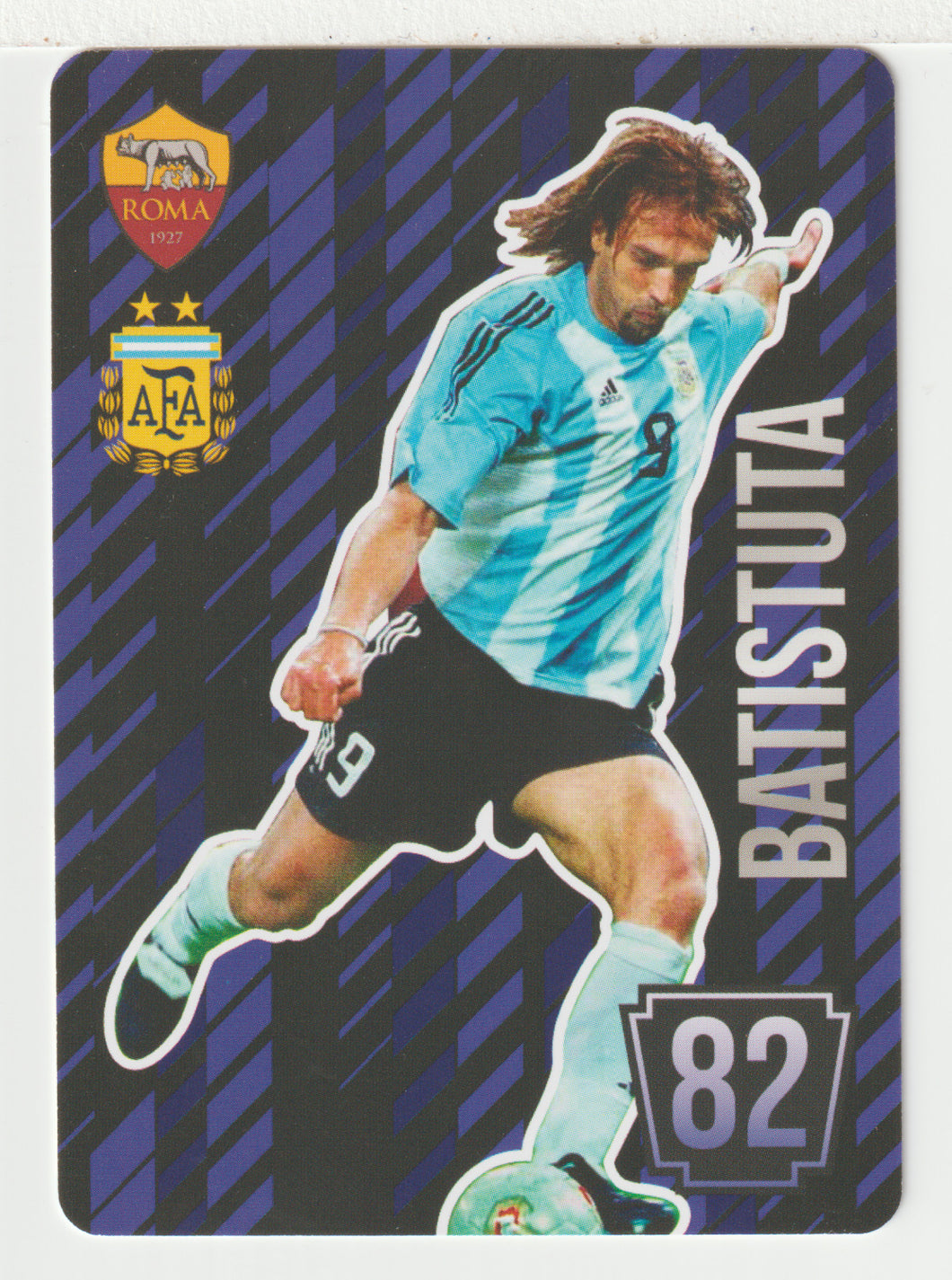 Gabriel Omar Batistuta - Club Atlético Boca Juniors (Soccer Trading Card) 2024-25 Grass Games # 82 Points - Mint