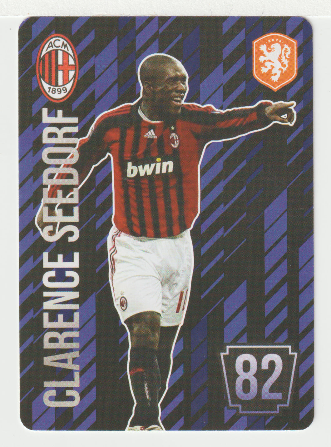 Clarence Seedorf - AC Milan (Soccer Trading Card) 2024-25 Grass Games # 82 Points - Mint