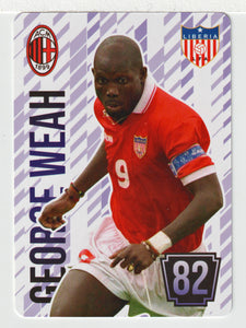 George Weah - AC Milan (Soccer Trading Card) 2024-25 Grass Games # 82 Points - Mint