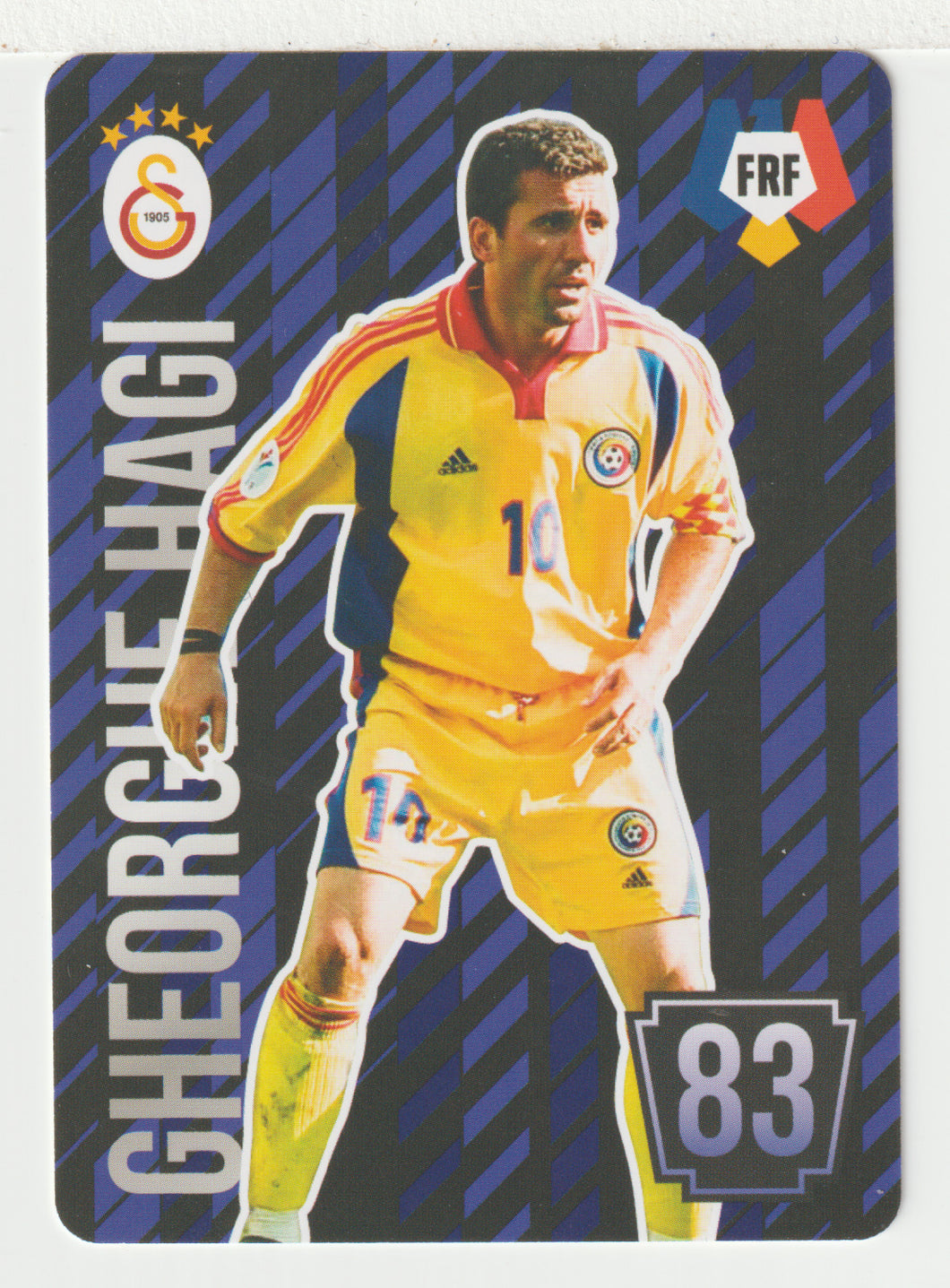 Gheorghe Hagi - Galatasaray SK (Soccer Trading Card) 2024-25 Grass Games # 83 Points - Mint