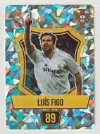 Luis Figo - Real Madrid CF - Holo (Soccer Trading Card) 2024-25 Grass Games # 89 Points - Mint