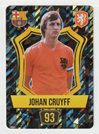 Johan Cruyff - FC Barcelona - Holo (Soccer Trading Card) 2024-25 Grass Games # 93 Points - Mint