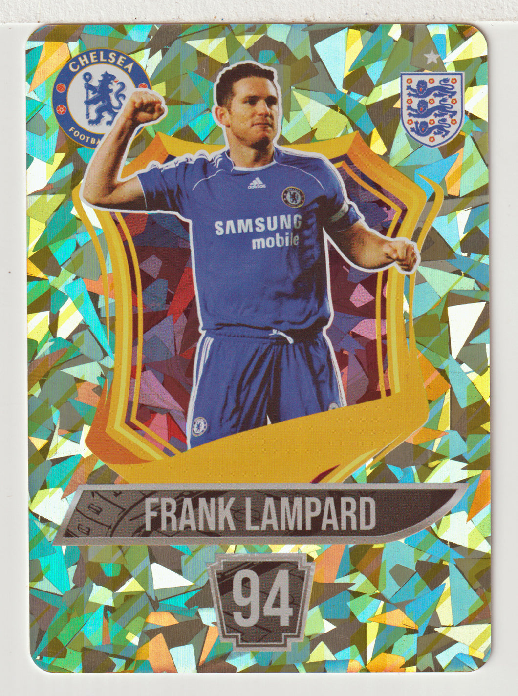 Frank Lampard - Chelsea FC - Holo (Soccer Trading Card) 2024-25 Grass Games # 94 Points - Mint