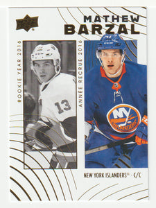 Mathew Barzal - New York Islanders (NHL Hockey Card) 2024-25 Upper Deck Tim Hortons Retrospective Rookies # 3 Mint