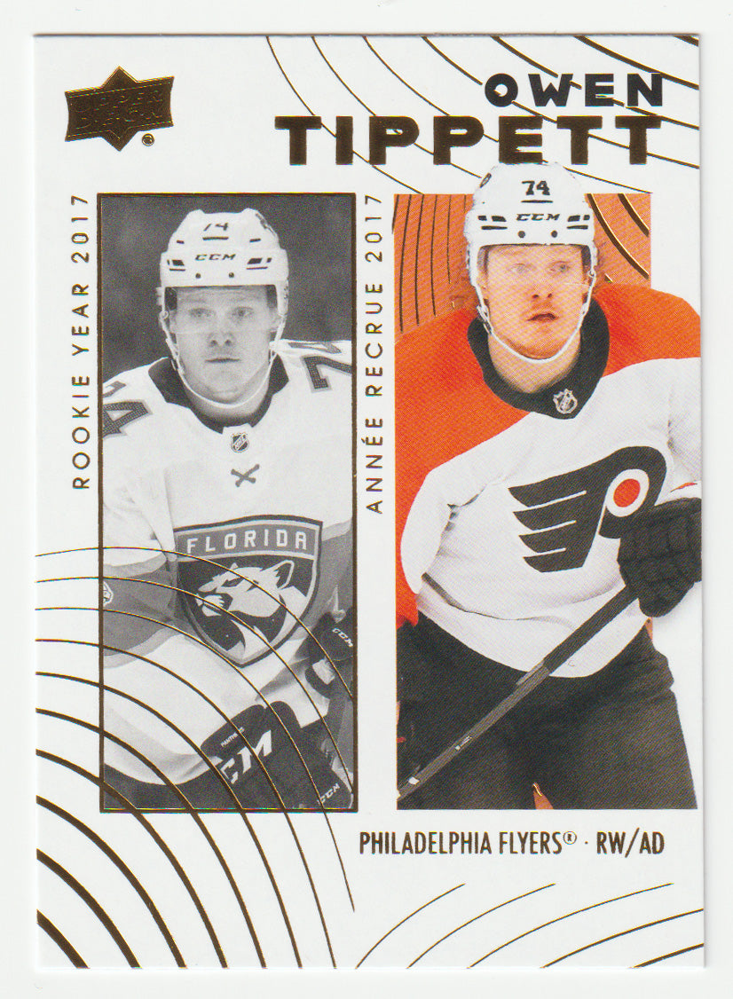 Owen Tippett - Philadelphia Flyers - Florida Panthers (NHL Hockey Card) 2024-25 Upper Deck Tim Hortons Retrospective Rookies # 10 Mint