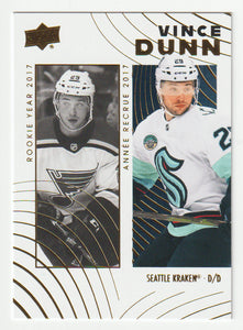 Vince Dunn - St. Louis Blues - Seattle Kraken (NHL Hockey Card) 2024-25 Upper Deck Tim Hortons Retrospective Rookies # 12 Mint