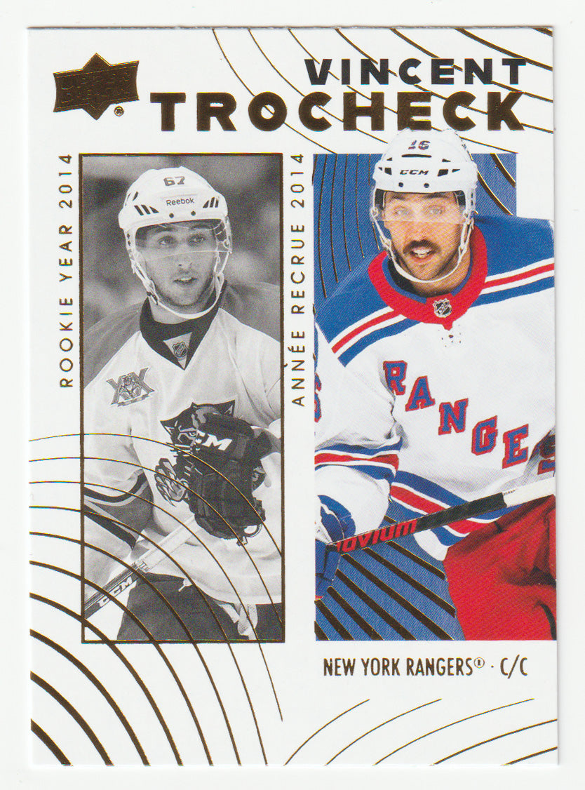 Vincent Trocheck - Florida Panthers - New York Rangers (NHL Hockey Card) 2024-25 Upper Deck Tim Hortons Retrospective Rookies # 14 Mint