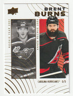 Brent Burns - Carolina Hurricanes - Minnesota Wild (NHL Hockey Card) 2024-25 Upper Deck Tim Hortons Retrospective Rookies # 25 Mint