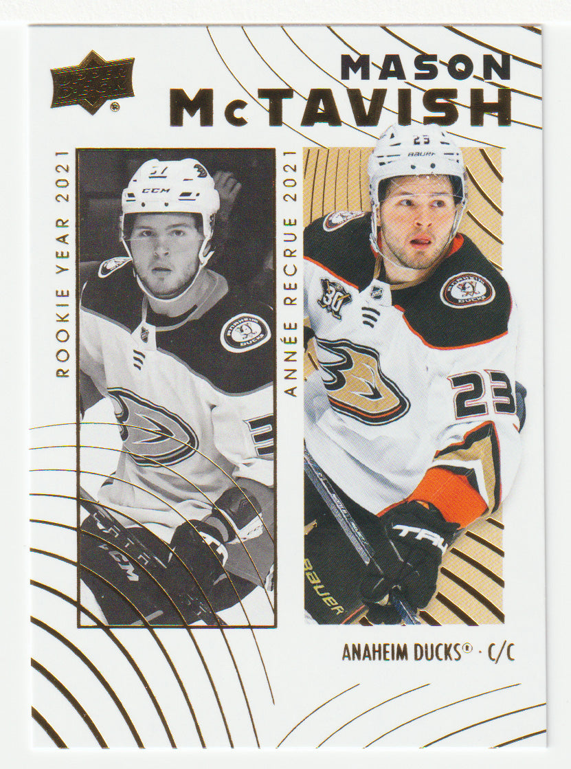 Mason McTavish - Anaheim Ducks (NHL Hockey Card) 2024-25 Upper Deck Tim Hortons Retrospective Rookies # 30 Mint