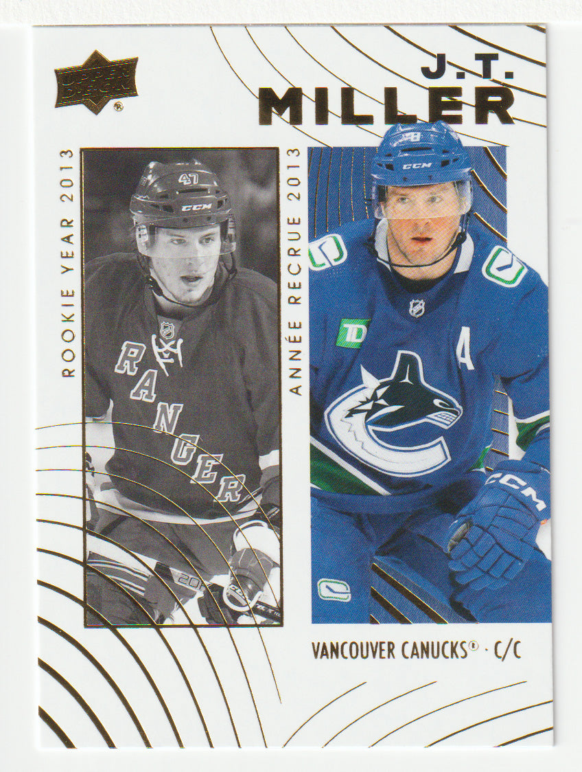 J.T. Miller - Vancouver Canucks - New York Rangers (NHL Hockey Card) 2024-25 Upper Deck Tim Hortons Retrospective Rookies # 34 Mint