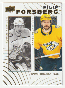 Filip Forsberg - Nashville Predators (NHL Hockey Card) 2024-25 Upper Deck Tim Hortons Retrospective Rookies # 37 Mint