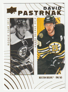 David Pastrnak - Boston Bruins (NHL Hockey Card) 2024-25 Upper Deck Tim Hortons Retrospective Rookies # 44 Mint