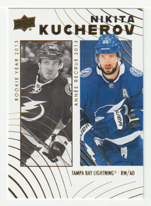 Nikita Kucherov - Tampa Bay Lightning (NHL Hockey Card) 2024-25 Upper Deck Tim Hortons Retrospective Rookies # 50 Mint