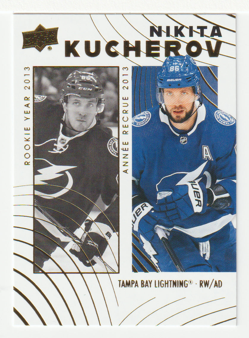 Nikita Kucherov - Tampa Bay Lightning (NHL Hockey Card) 2024-25 Upper Deck Tim Hortons Retrospective Rookies # 50 Mint