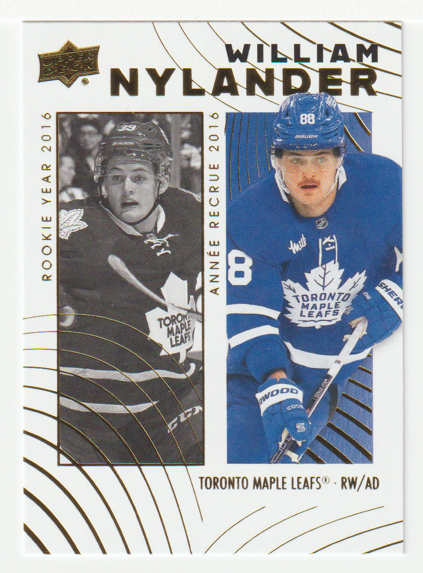 William Nylander - Toronto Maple Leafs (NHL Hockey Card) 2024-25 Upper Deck Tim Hortons Retrospective Rookies # 53 Mint