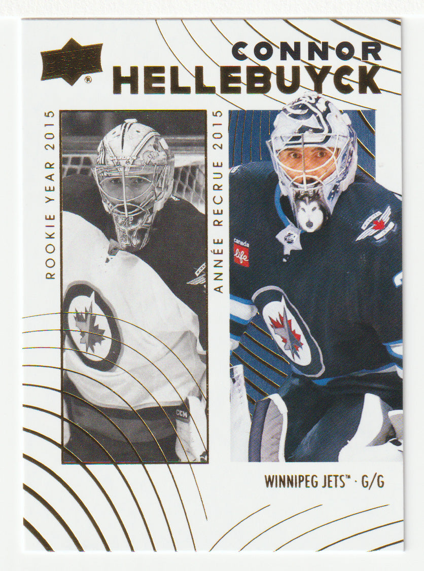 Connor Hellebuyck - Winnipeg Jets (NHL Hockey Card) 2024-25 Upper Deck Tim Hortons Retrospective Rookies # 58 Mint