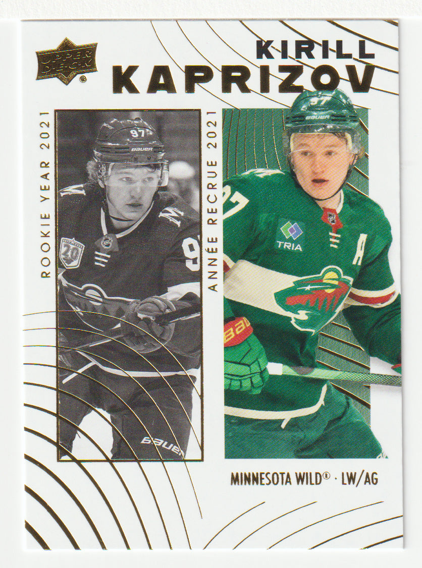 Kirill Kaprizov - Minnesota Wild (NHL Hockey Card) 2024-25 Upper Deck Tim Hortons Retrospective Rookies # 71 Mint