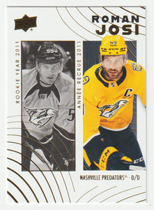 Roman Josi - Nashville Predators (NHL Hockey Card) 2024-25 Upper Deck Tim Hortons Retrospective Rookies # 73 Mint