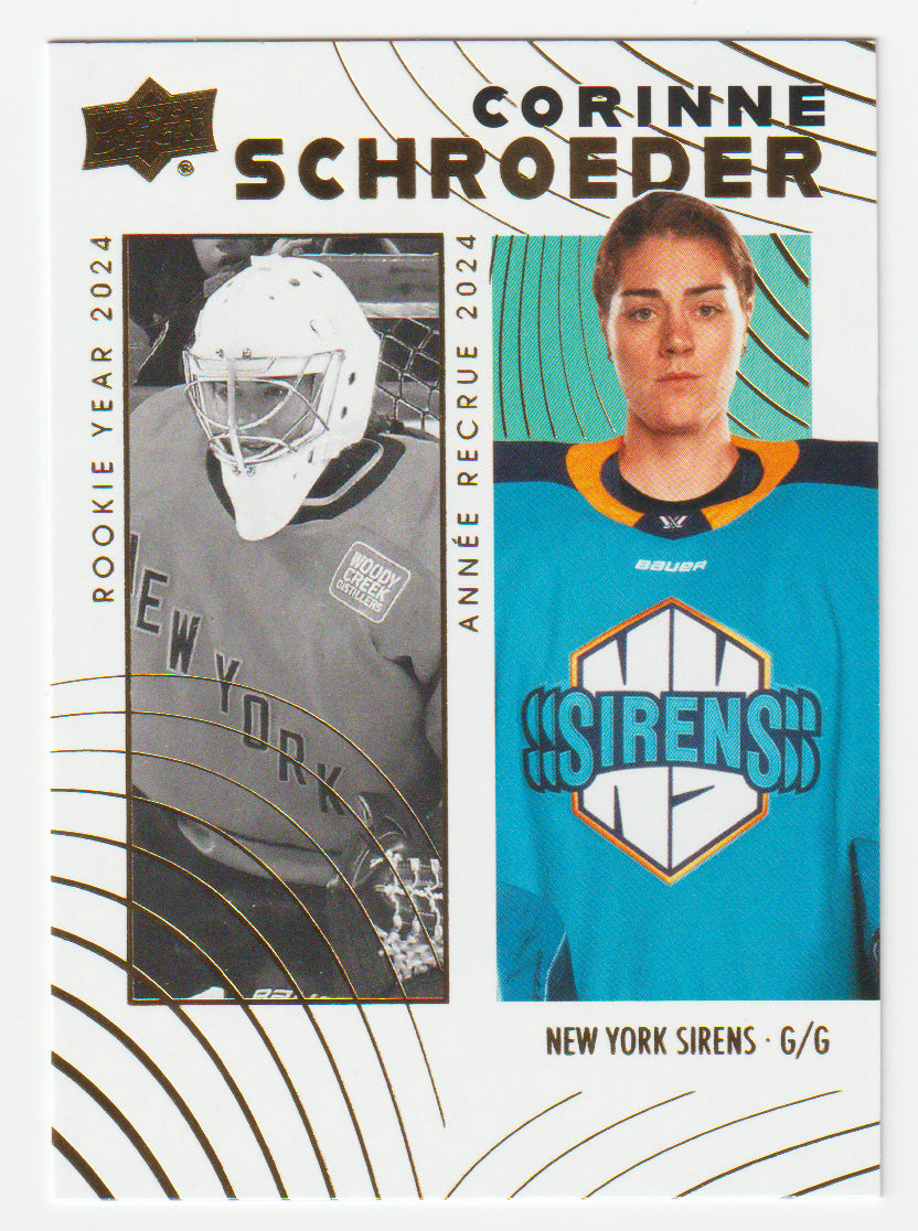 Corinne Schroeder - New York Sirens (PWHL Hockey Card) 2024-25 Upper Deck Tim Hortons Retrospective Rookies # 78 Mint
