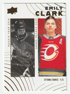 Emily Clark - Ottawa Charge (PWHL Hockey Card) 2024-25 Upper Deck Tim Hortons Retrospective Rookies # 80 Mint